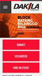 Mobile Screenshot of dakila.org.ph